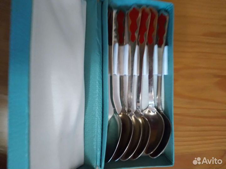 Чайные ложки 6 шт СССР, Новые