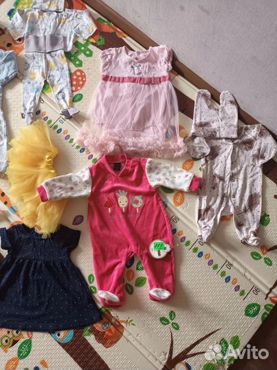 Вещи на девочку от 0-1 года
