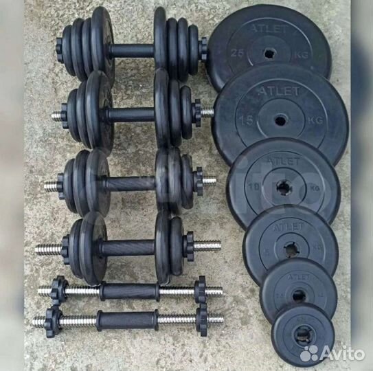 Гантели разборные. Соберем любой вес
