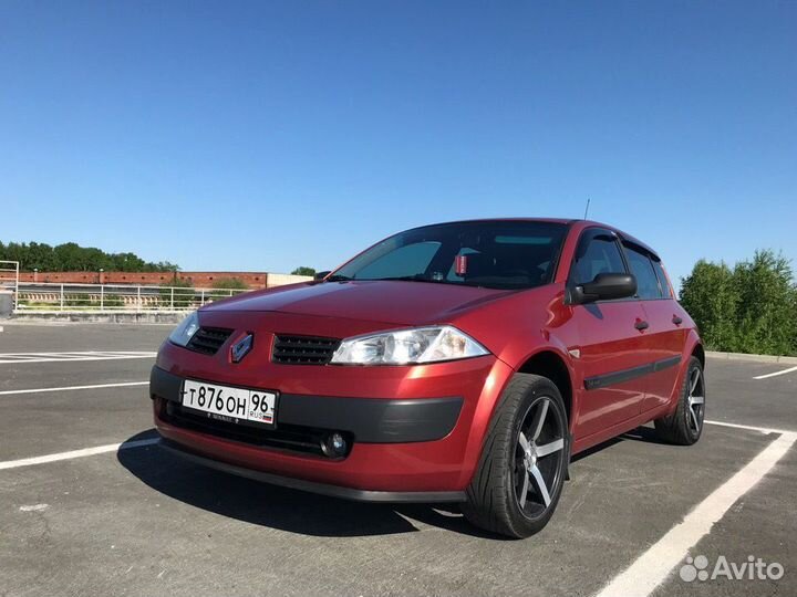 Юбка бампера Renault Megane 2002-2009
