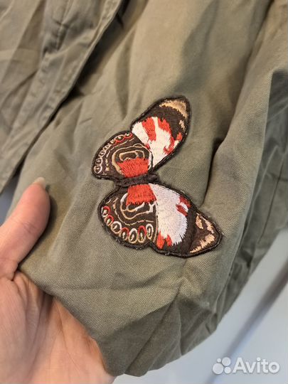 Джинсовка ветровка женская 46