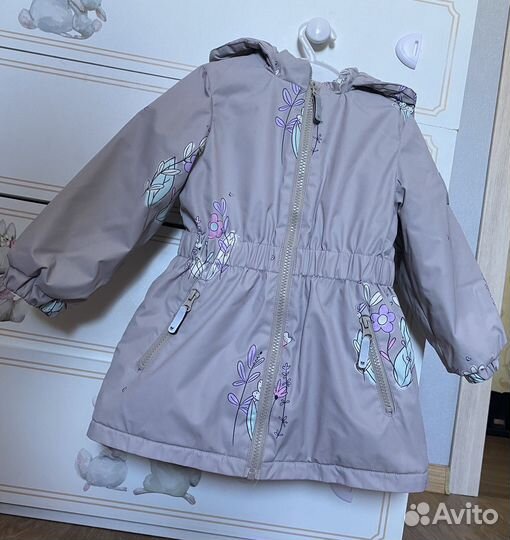 Куртка демисезонная для девочки 92