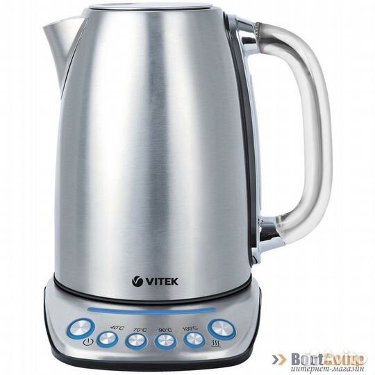 Чайник электрический vitek VT-7089 Серебристый