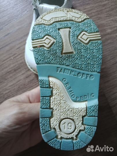 Сандалии для девочки 19 размер