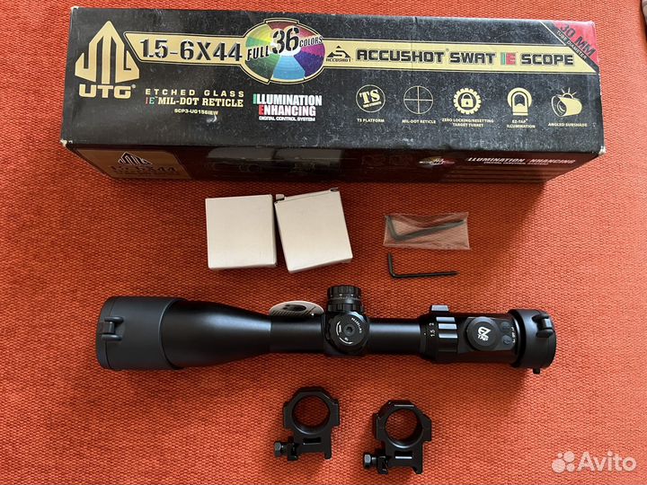 Прицел UTG (Leapers) Accushot 1,5-6x44