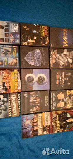 DVD музыка зарубежная 14 шт