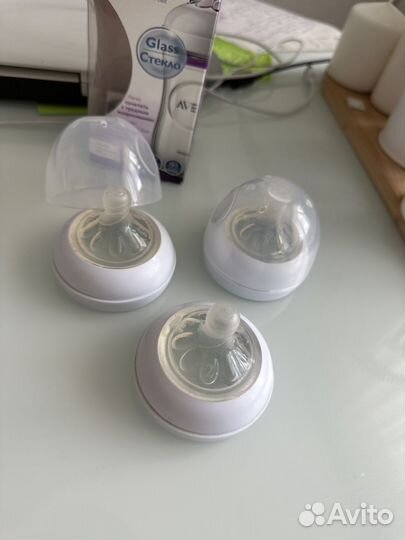 Соски для бутылочек avent