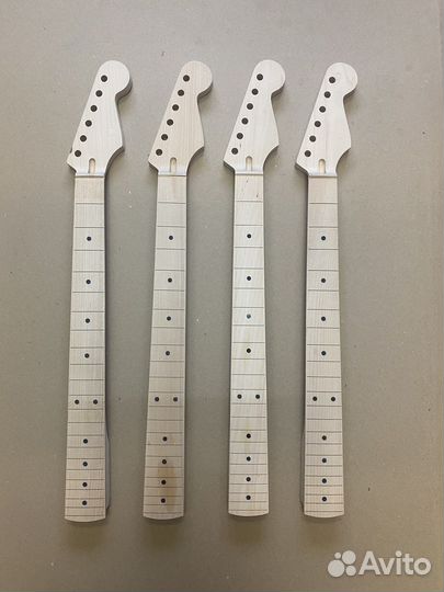 Гриф для электрогитары Strat и tele без ладов