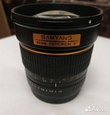 Объектив Samyang 85 mm f/1.4 Canon