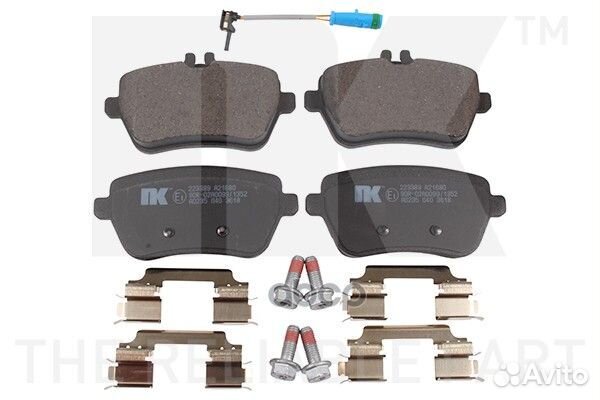 Колодки тормозные 223389 Nk