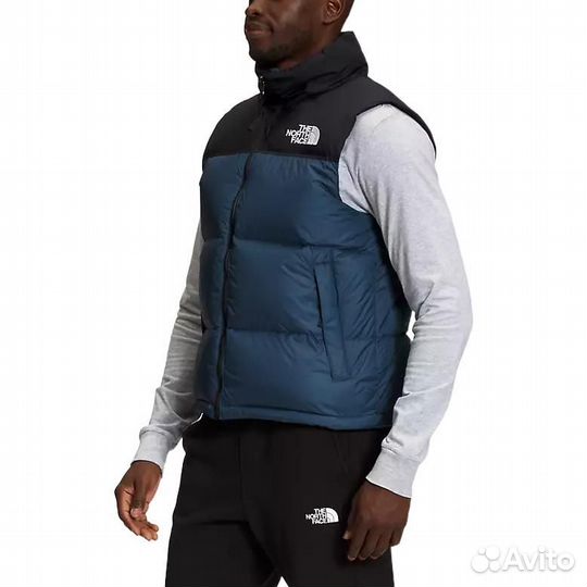 THE north face 1996 Collection Vest Men Dark Blue (XS)(97)