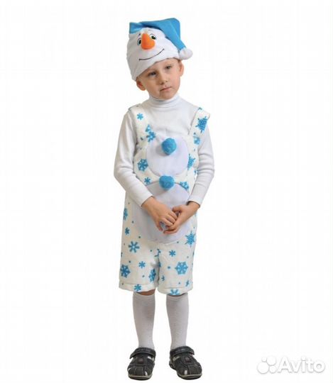 Карнавальный костюм снеговик