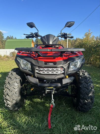 Электроквадроцикл white siberia sneg PRO MAX 6000W