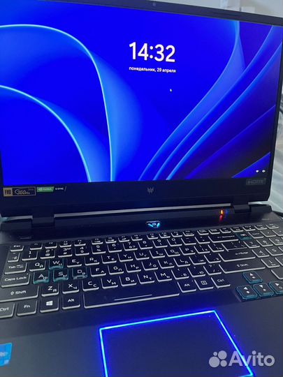 Игровой ноутбук acer predator PH517-52-72AS