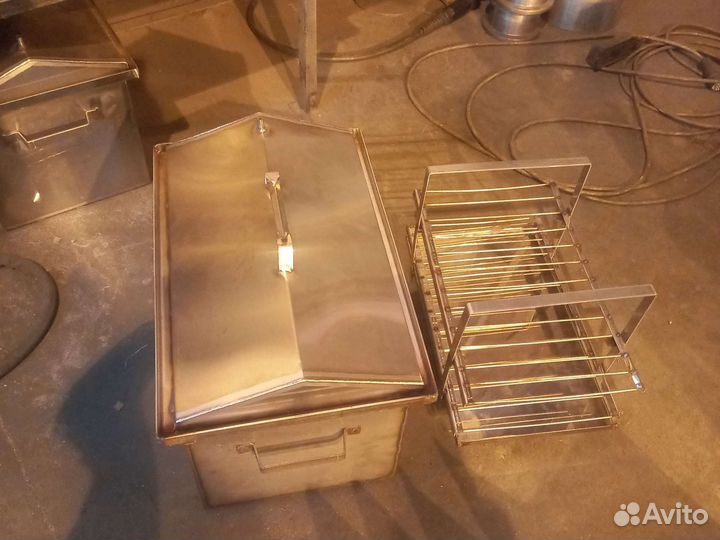 Коптильня горячего копчения