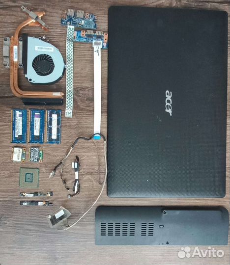 Запчасти от ноутбука acer 5750g