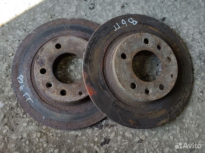 Диски тормозные задние Mazda 6 gg