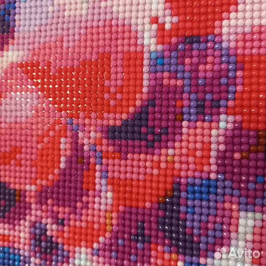 Картина девушка с шарами Париж алмазная готовая