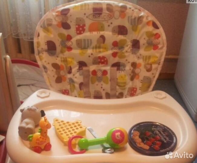 Стул для кормления Graco Tea Time до 3 лет, б/у