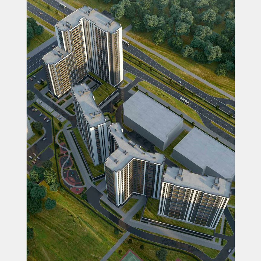 1-к. квартира, 32 м², 16/25 эт.
