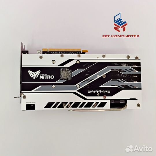 Видеокарта AMD Radeon RX 570 nitro+ 8GB