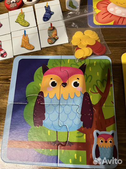 Развивающие игрушки пакетом