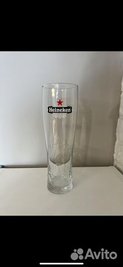 Бокалы 4шт Heineken 0.5мл новые
