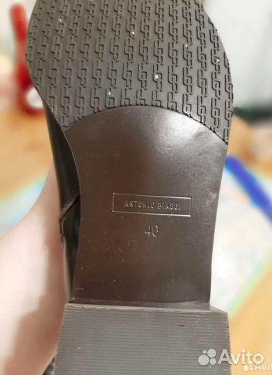 Сапоги демисезонные Италия 40