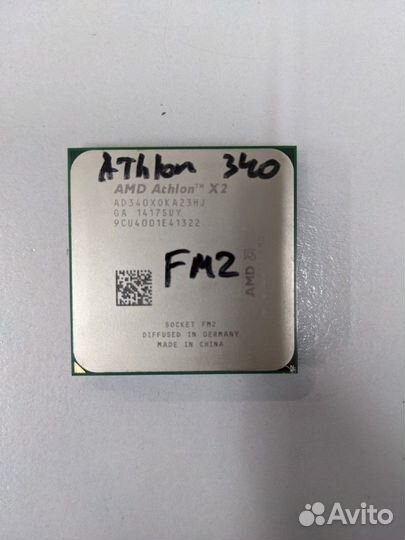 Socket FM2 AMD Athlon X2 340 3.2Ghz