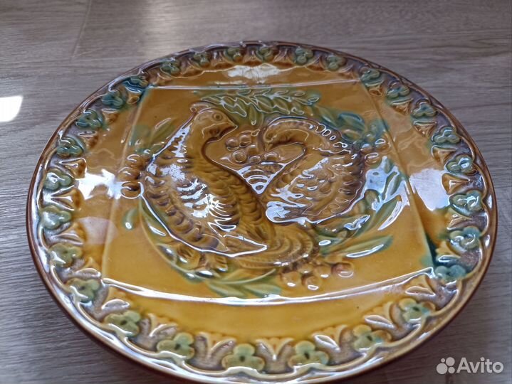 Тарелка настенная Тетерева зик