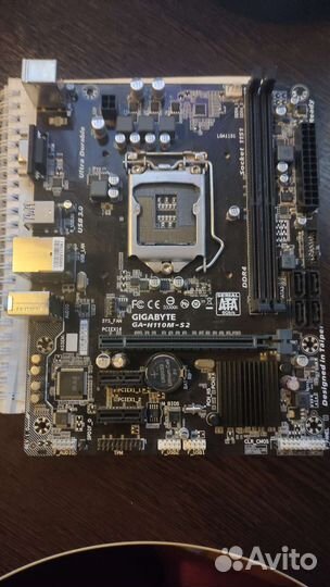 Материнская плата Gigabyte GA-H110M - S2