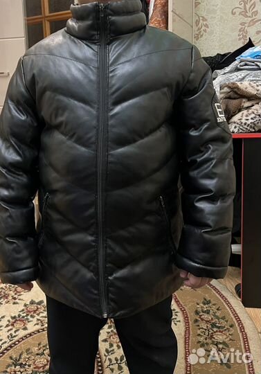 Пуховик ea7 мужской