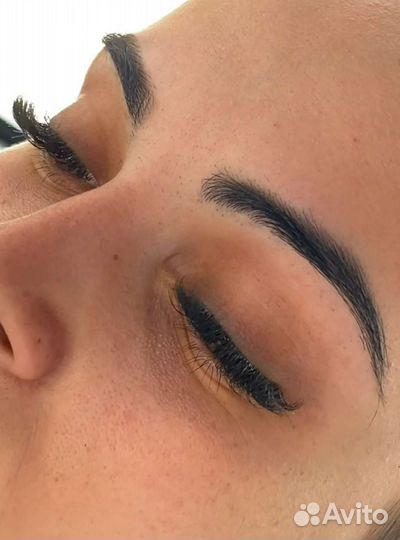 Наращивание ресниц на дому