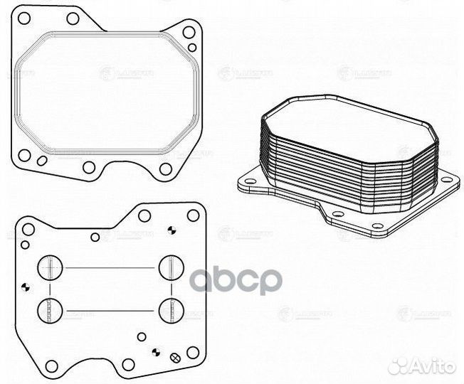 Радиатор масл. для а/м Ford Transit (06) / (13)