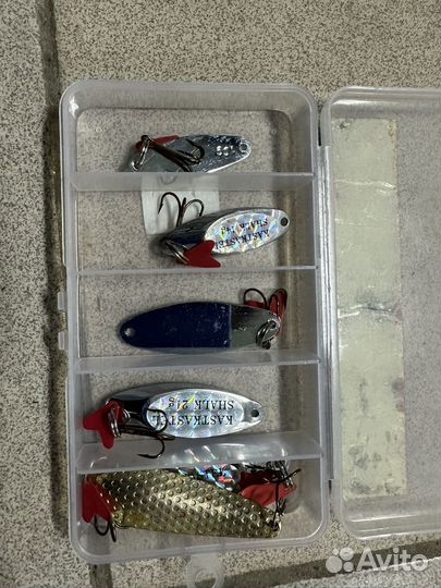 Воблеры, блесны, силиконовые приманки, спининг