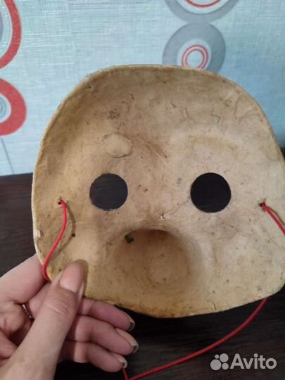 Маска карнавальная новогодняя