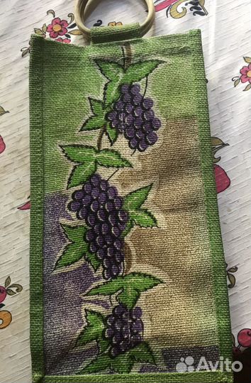 Декоративная сумка для вина