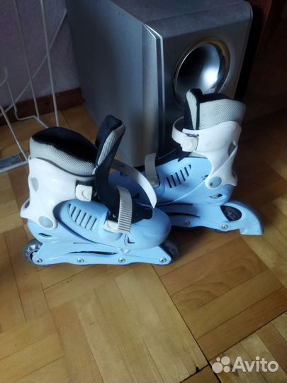 Роликовые коньки раздвижные 35-38