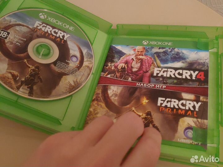 Far Cry 4 и Far Cry Primal набор игр Xbox One