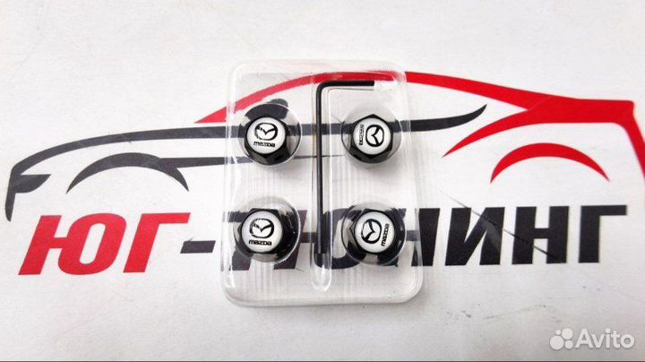 Колпачки на ниппель Mazda с анти кражей