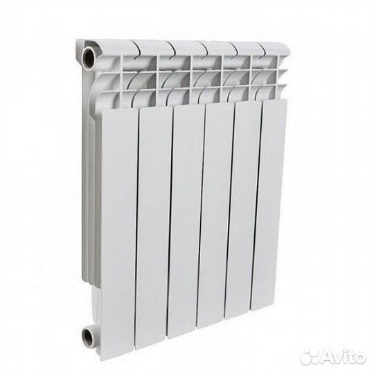 Радиатор алюминиевый aquaprom A52 6 секций
