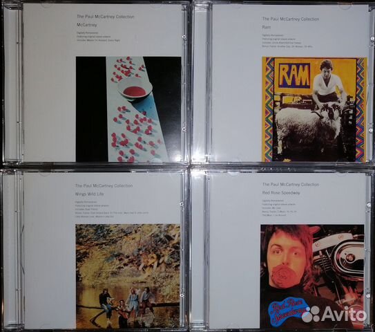 Paul McCartney, CD, Сд диски