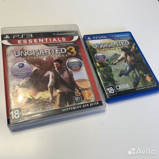 Игры Uncharted 3 и Uncharted Золотая бездна