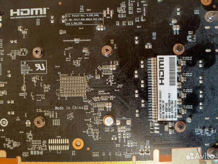 Видеокарта amd Radeon rx 6500 xt