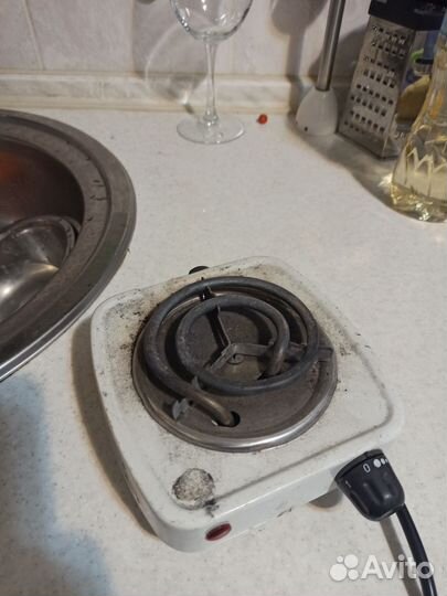 Плитка электрическая настольная бу