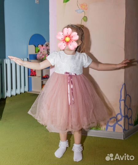 Платье для девочки 98-104