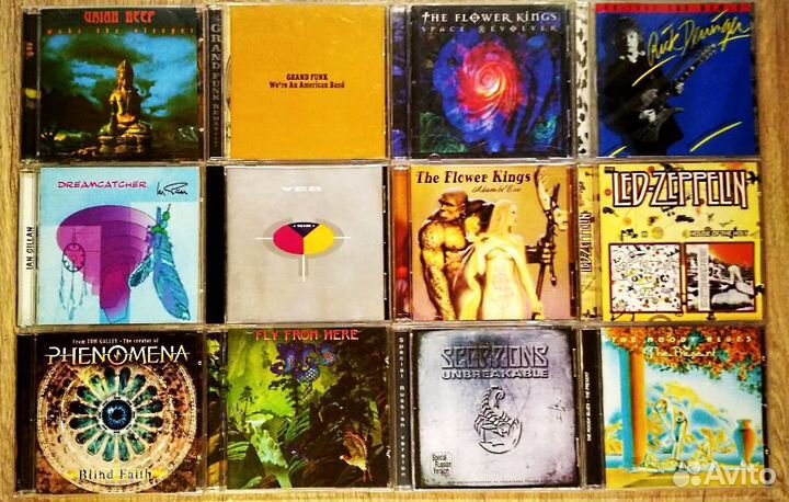 CD диски из личной коллекции