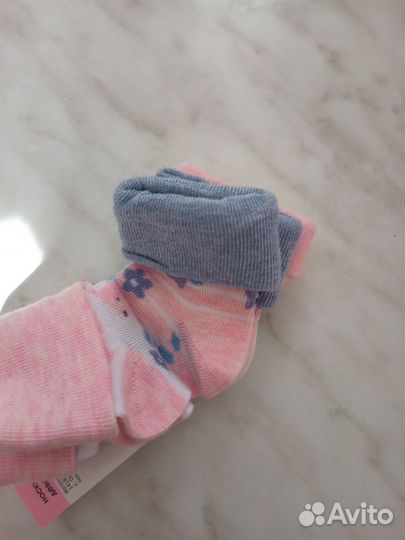 Новый набор носков мазекея mothercare 3 штуки