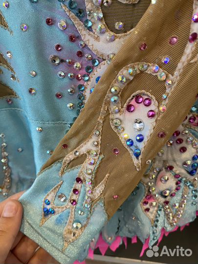 Купальник гимнастический для выступлений 3-5 лет