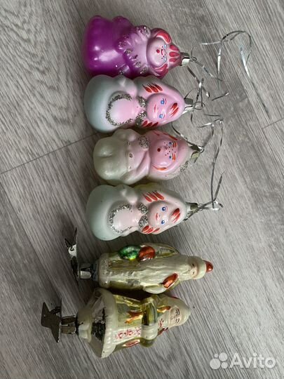 Новогодние игрушки СССР советские